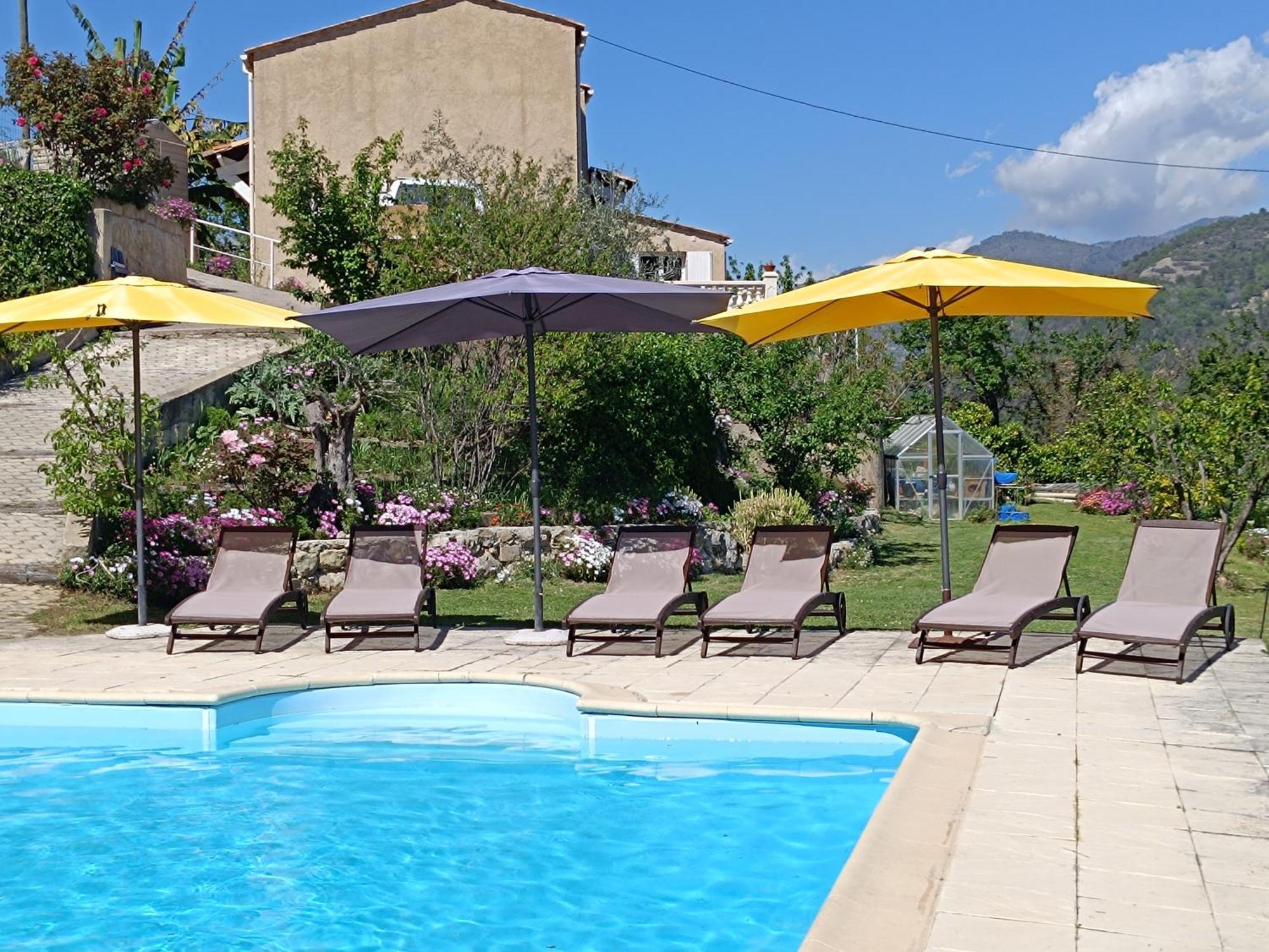 Studio Le Romantique A 20 Kms De Nice Bendéjun Εξωτερικό φωτογραφία