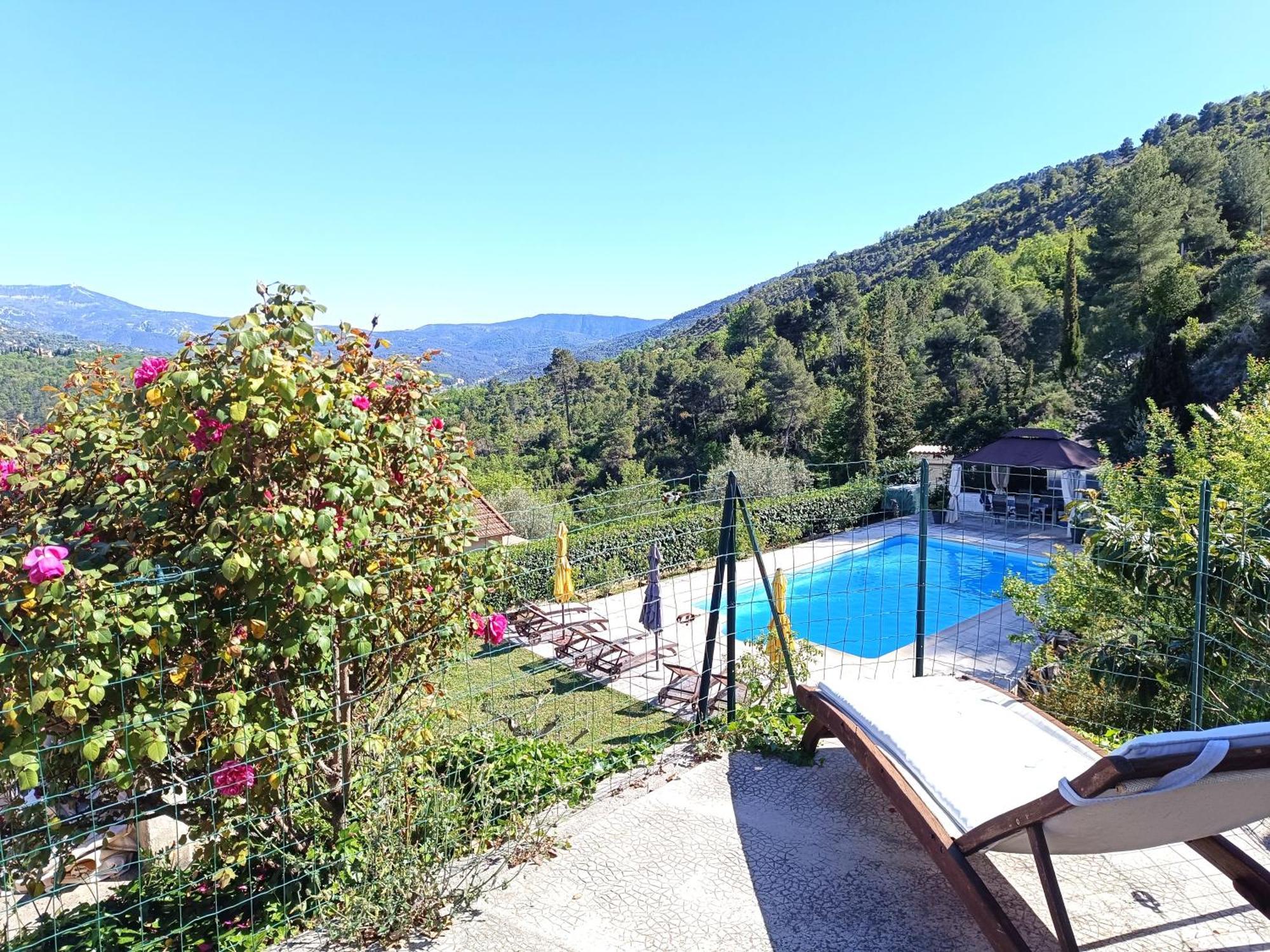 Studio Le Romantique A 20 Kms De Nice Bendéjun Εξωτερικό φωτογραφία